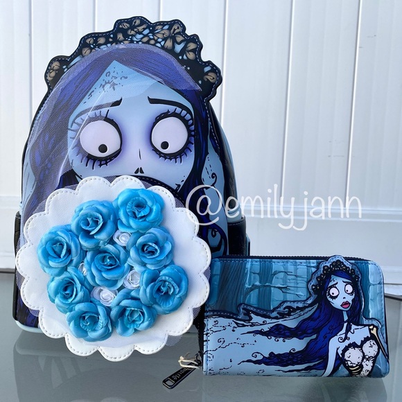 Loungefly Handbags - Corpse Bride♠️Emily Backpack Set